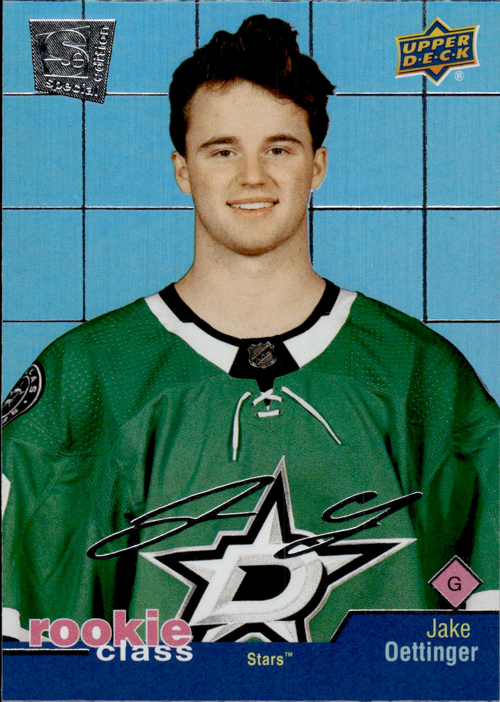 2020-21 Upper Deck Extended Series Rookie Class #RC-5 Jake Oettinger - Dallas Stars