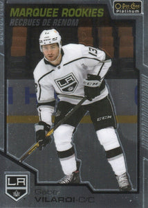 2020-21 Upper Deck O-Pee-Chee Platinum Hockey - Base - Marquee Rookies #160 Gabe Vilardi - Los Angeles Kings