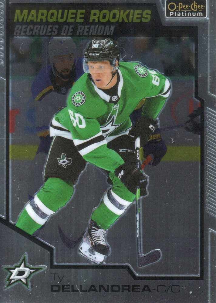 2020-21 Upper Deck O-Pee-Chee Platinum Hockey - Base - Marquee Rookies #167 Ty Dellandrea - Dallas Stars