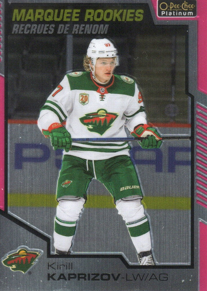 2020-21 Upper Deck O-Pee-Chee Platinum Hockey - Base - Matte Pink #200 Kirill Kaprizov - Minnesota Wild