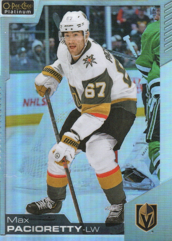 2020-21 Upper Deck O-Pee-Chee Platinum Hockey - Base - Rainbow #129 Max Pacioretty - Vegas Golden Knights