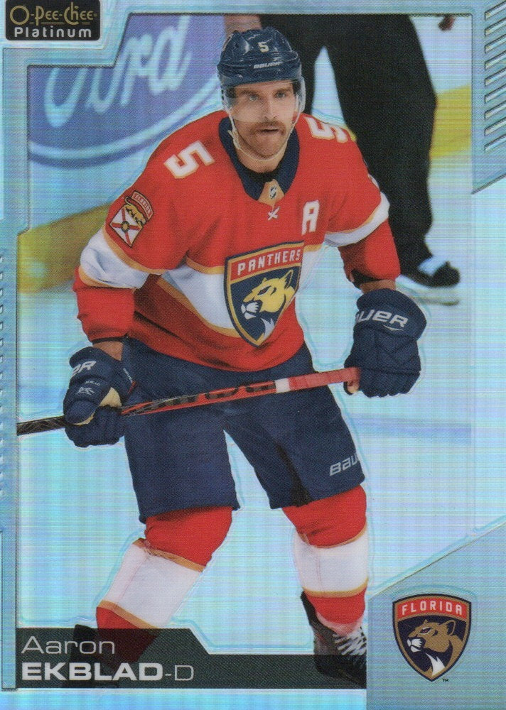 2020-21 Upper Deck O-Pee-Chee Platinum Hockey - Base - Rainbow #86 Aaron Ekblad - Florida Panthers