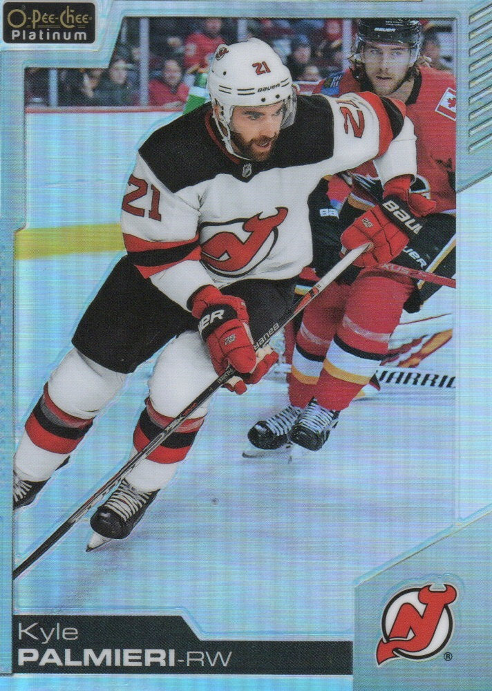 2020-21 Upper Deck O-Pee-Chee Platinum Hockey - Base - Rainbow #87 Kyle Palmieri - New Jersey Devils