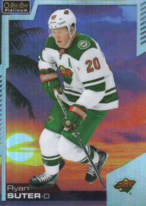 2020-21 Upper Deck O-Pee-Chee Platinum Hockey - Base - Sunset #106 Ryan Suter - Minnesota Wild