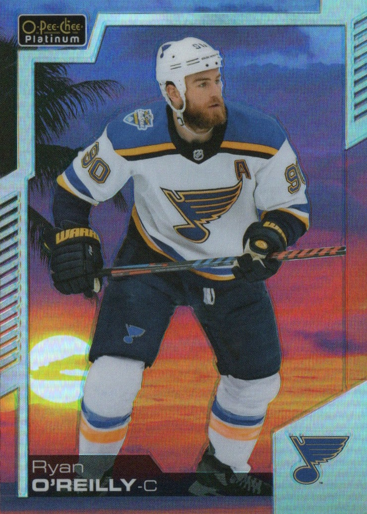 2020-21 Upper Deck O-Pee-Chee Platinum Hockey - Base - Sunset #25 Ryan O'Reilly - St. Louis Blues