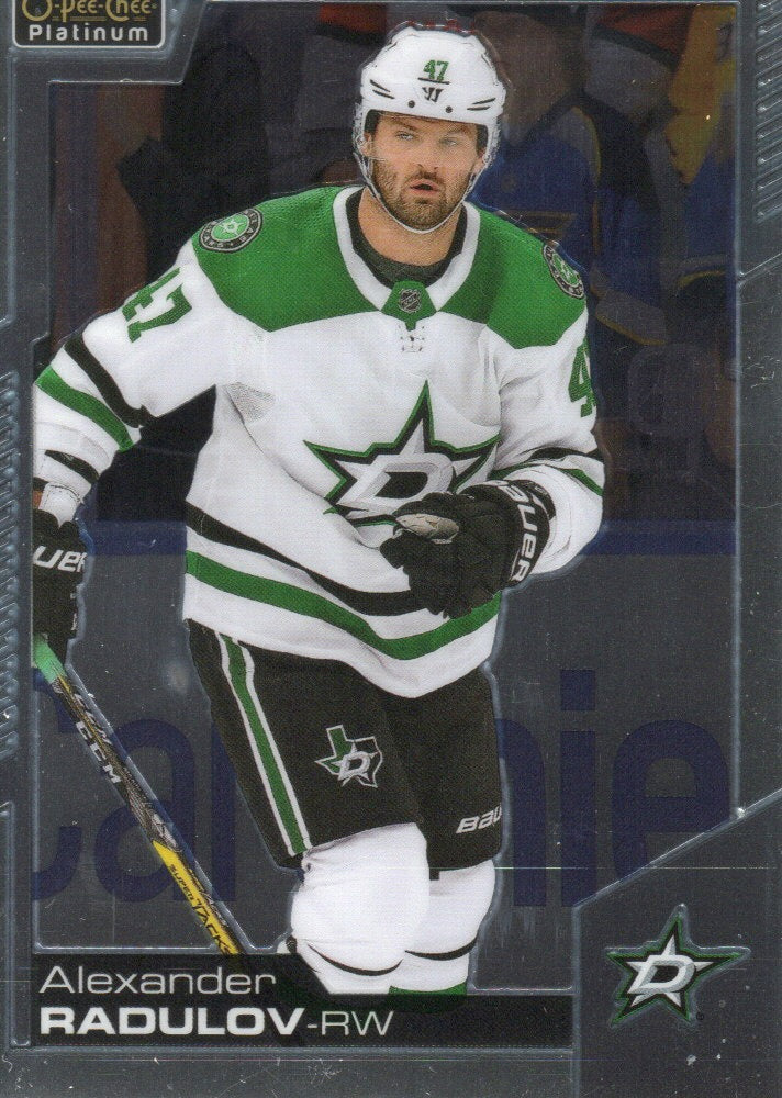 2020-21 Upper Deck O-Pee-Chee Platinum Hockey - Base #109 Alexander Radulov - Dallas Stars