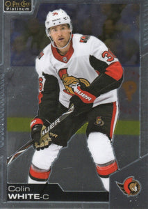 2020-21 Upper Deck O-Pee-Chee Platinum Hockey - Base #113 Colin White - Ottawa Senators