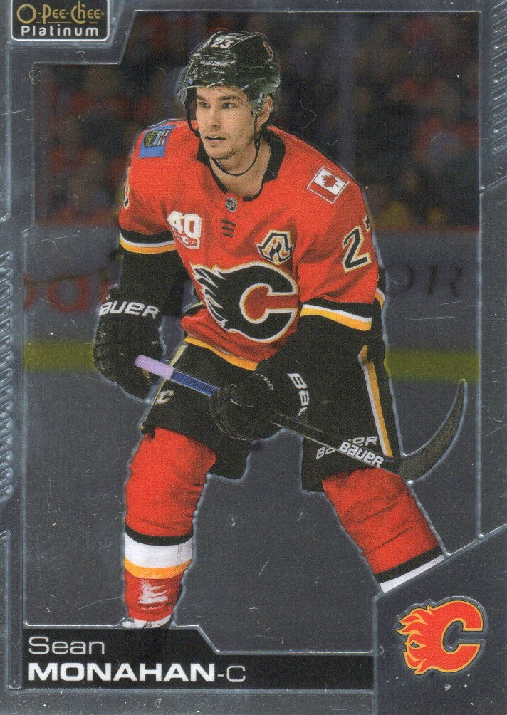 2020-21 Upper Deck O-Pee-Chee Platinum Hockey - Base #117 Sean Monahan - Calgary Flames