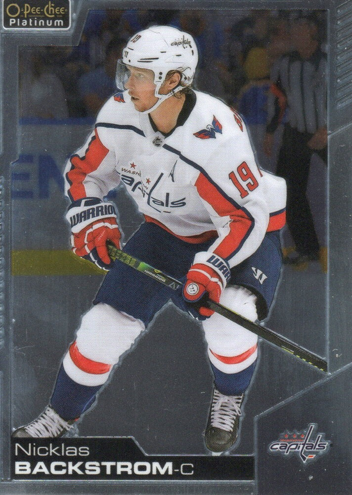 2020-21 Upper Deck O-Pee-Chee Platinum Hockey - Base #122 Nicklas Backstrom - Washington Capitals