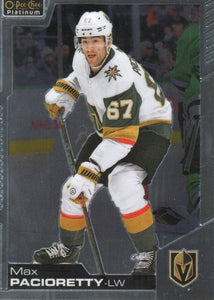 2020-21 Upper Deck O-Pee-Chee Platinum Hockey - Base #129 Max Pacioretty - Vegas Golden Knights