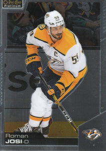 2020-21 Upper Deck O-Pee-Chee Platinum Hockey - Base #130 Roman Josi - Nashville Predators