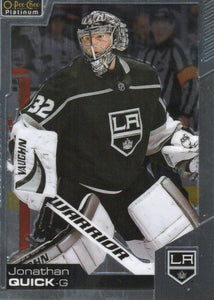 2020-21 Upper Deck O-Pee-Chee Platinum Hockey - Base #134 Jonathan Quick - Los Angeles Kings