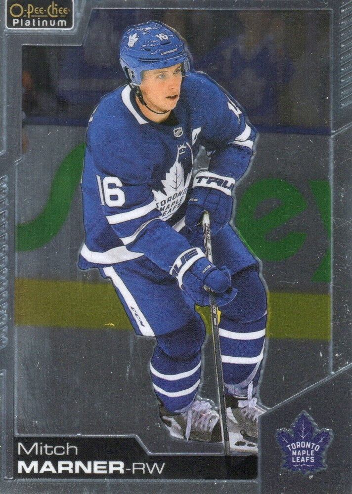 2020-21 Upper Deck O-Pee-Chee Platinum Hockey - Base #144 Mitch Marner - Toronto Maple Leafs