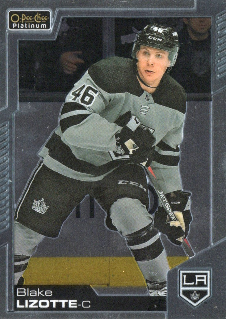 2020-21 Upper Deck O-Pee-Chee Platinum Hockey - Base #14 Blake Lizotte - Los Angles Kings