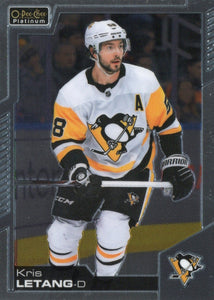 2020-21 Upper Deck O-Pee-Chee Platinum Hockey - Base #24 Kris Letang - Pittsburgh Penguins