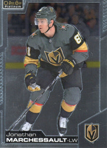 2020-21 Upper Deck O-Pee-Chee Platinum Hockey - Base #60 Jonathan Marchessault - Vegas Golden Knights