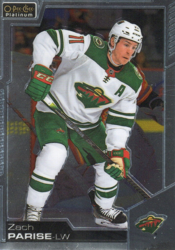 2020-21 Upper Deck O-Pee-Chee Platinum Hockey - Base #66 Zach Parise - Minnesota Wild