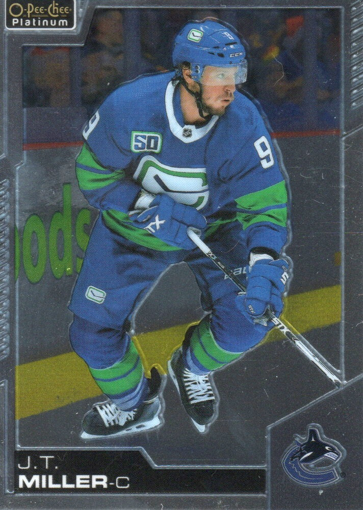 2020-21 Upper Deck O-Pee-Chee Platinum Hockey - Base #71 J.T. Miller - Vancouver Canucks