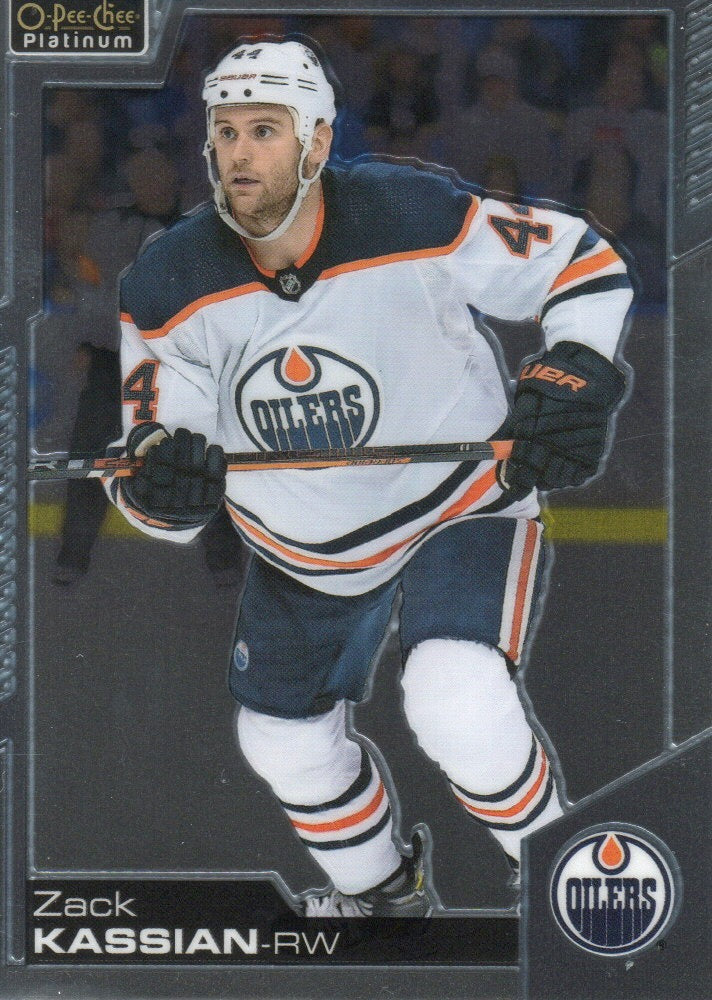 2020-21 Upper Deck O-Pee-Chee Platinum Hockey - Base #84 Zack Kassian - Edmonton Oilers