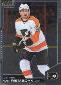 2020-21 Upper Deck O-Pee-Chee Platinum Hockey - Base #88 James Van Riemsdyk - Philadelphia Flyers