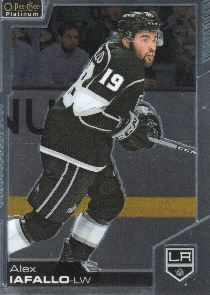 2020-21 Upper Deck O-Pee-Chee Platinum Hockey - Base #93 Alex Iafallo - Los Angles Kings