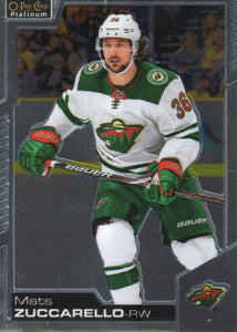 2020-21 Upper Deck O-Pee-Chee Platinum Hockey - Base #94 Mats Zuccarello - Minnesota Wild