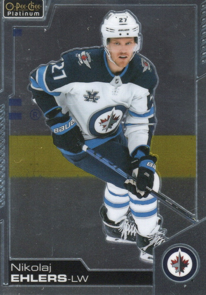 2020-21 Upper Deck O-Pee-Chee Platinum Hockey - Base #97 Nikolaj Ehlers - Winnipeg Jets