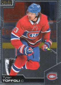 2020-21 Upper Deck O-Pee-Chee Platinum Hockey - Base #98 Tyler Toffoli - Montreal Canadiens