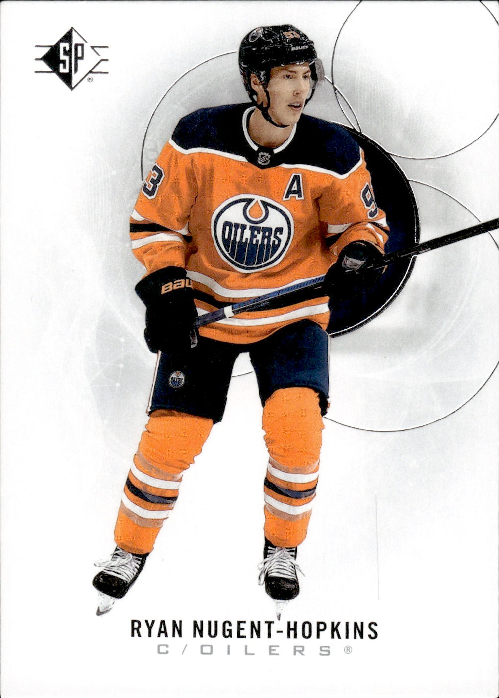 2020-21 Upper Deck SP Hockey #19 Ryan Nugent-Hopkins - Edmonton Oilers