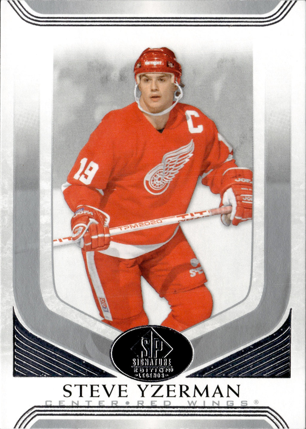 2020-21 Upper Deck SP Signature Edition Legends - Base #339 Steve Yzerman - Detroit Redwings