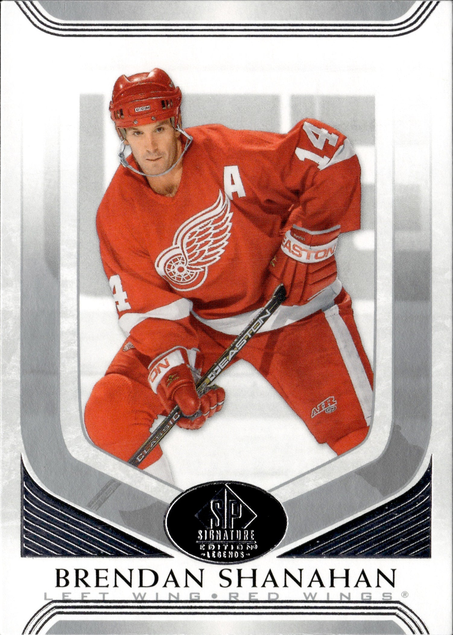 2020-21 Upper Deck SP Signature Edition Legends - Base #341 Brendan Shanahan - Detroit Redwings