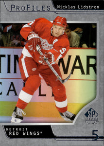 2020-21 Upper Deck SP Signature Edition Legends - Profiles #P-40 Nicklas Lidstrom - Detroit Redwings