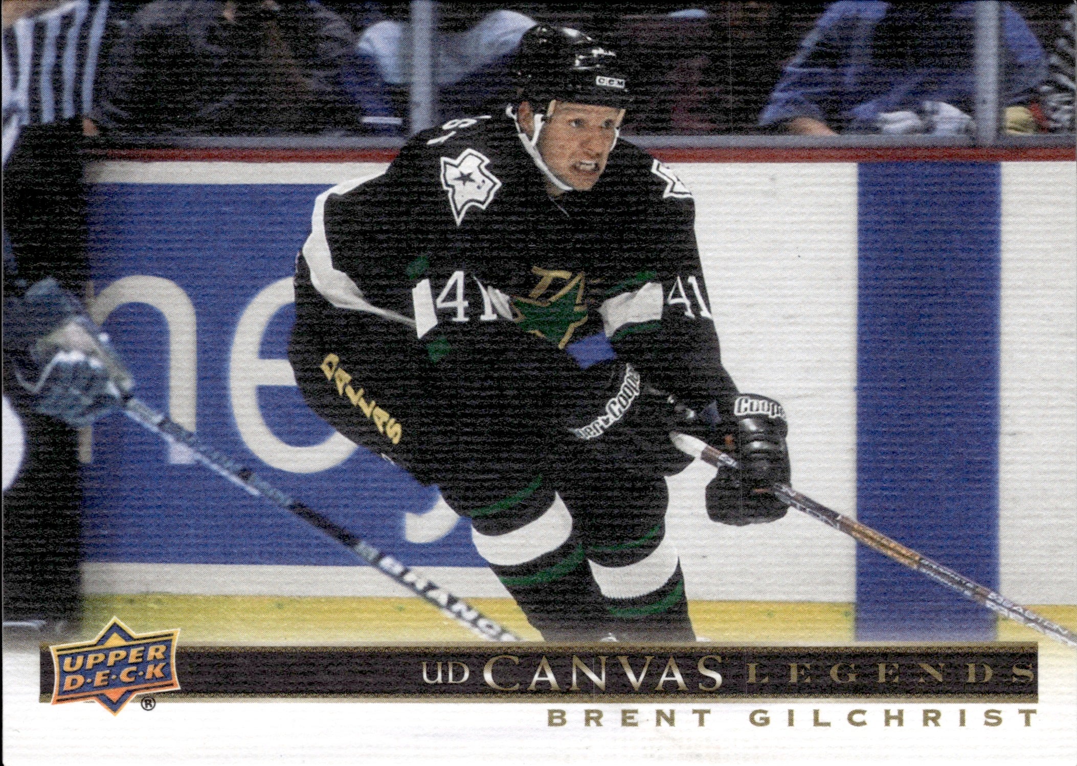 2020-21 Upper Deck SP Signature Edition Legends - UD Canvas #C-36 Brent Gilchrest - Dallas Stars