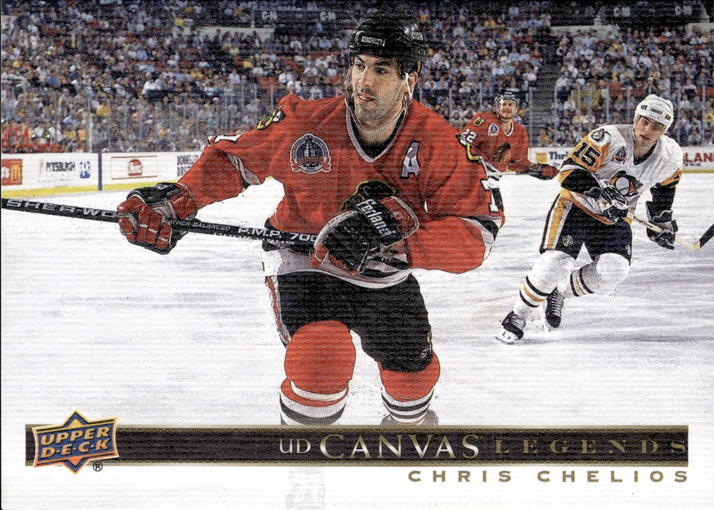 2020-21 Upper Deck SP Signature Edition Legends - UD Canvas #C-51 Chris Chelios - Chicago Blackhawks