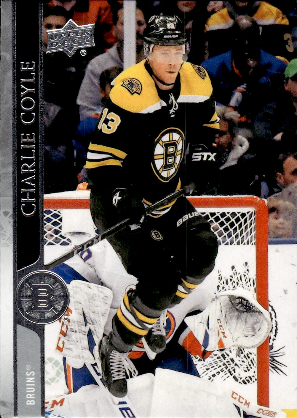 2020-21 Upper Deck Series 1 Hockey #15 Charlie Coyle - Boston Bruins