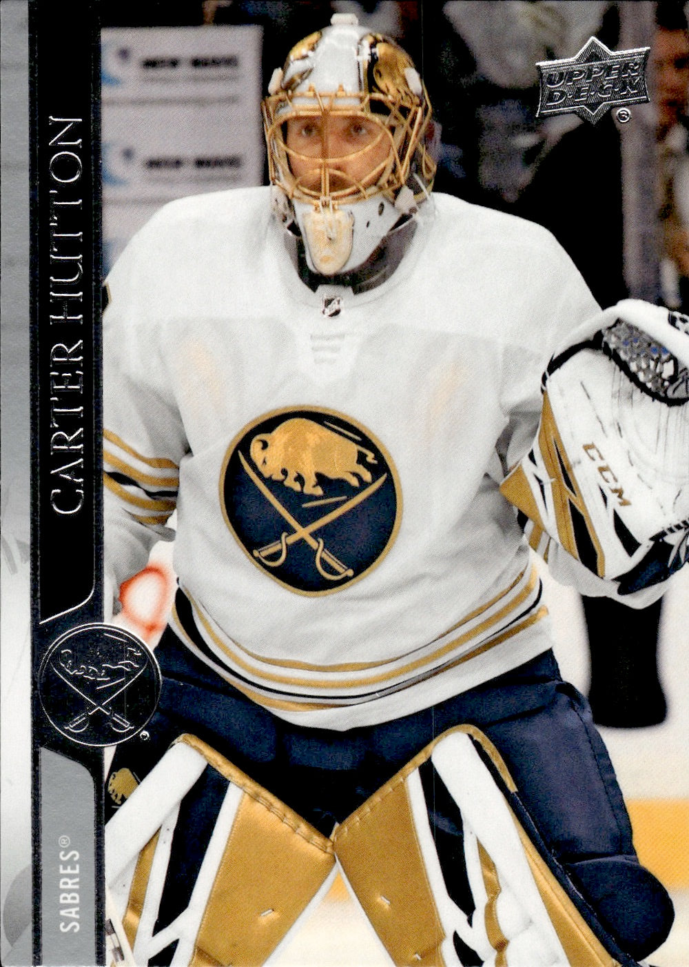 2020-21 Upper Deck Series 1 Hockey - Base #22 Carter Hutton - Buffalo Sabres