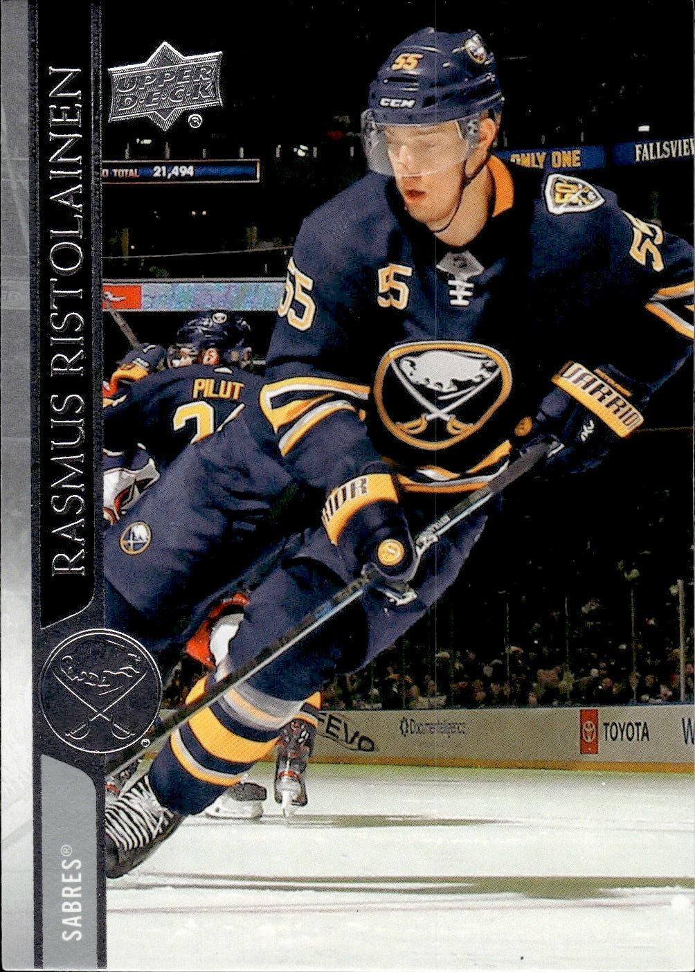 2020-21 Upper Deck Series 1 Hockey #25 Rasmus Ristolainen - Buffalo Sabres