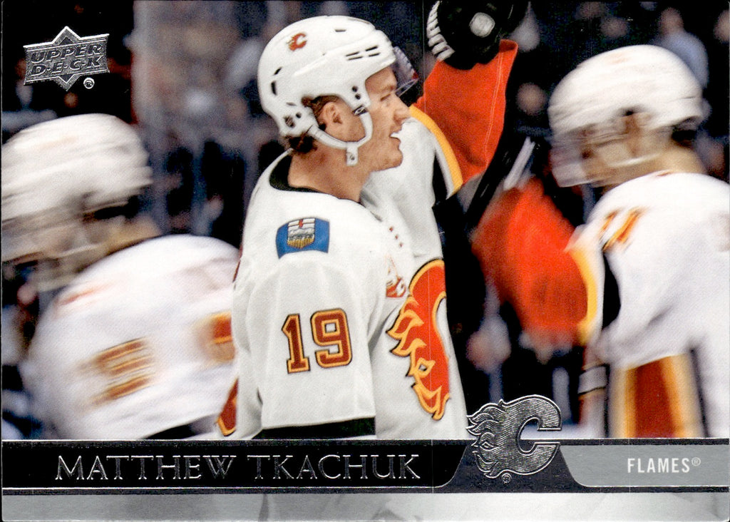 2020-21 Upper Deck Series 1 Hockey - Base #31 Matthew Tkachuk - Calgary Flames