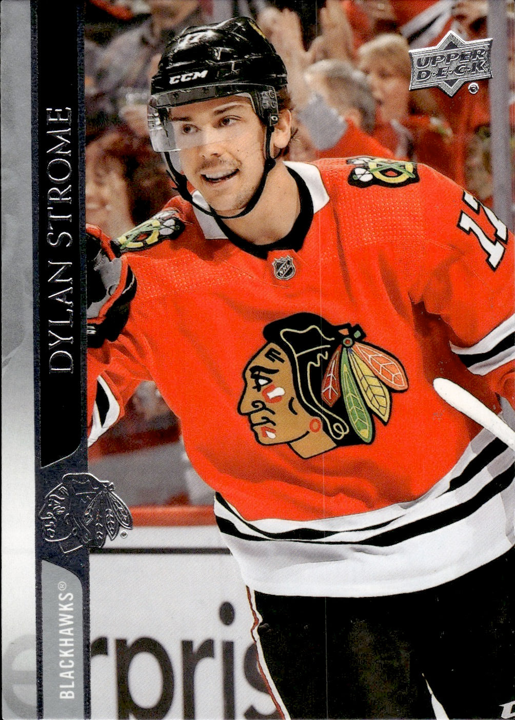 2020-21 Upper Deck Series 1 Hockey #43 Dylan Strome - Chicago Blackhawks