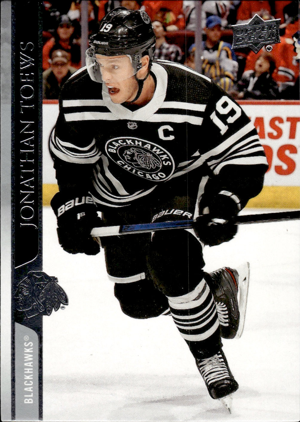 2020-21 Upper Deck Series 1 Hockey #44 Jonathan Toews - Chicago Blackhawks