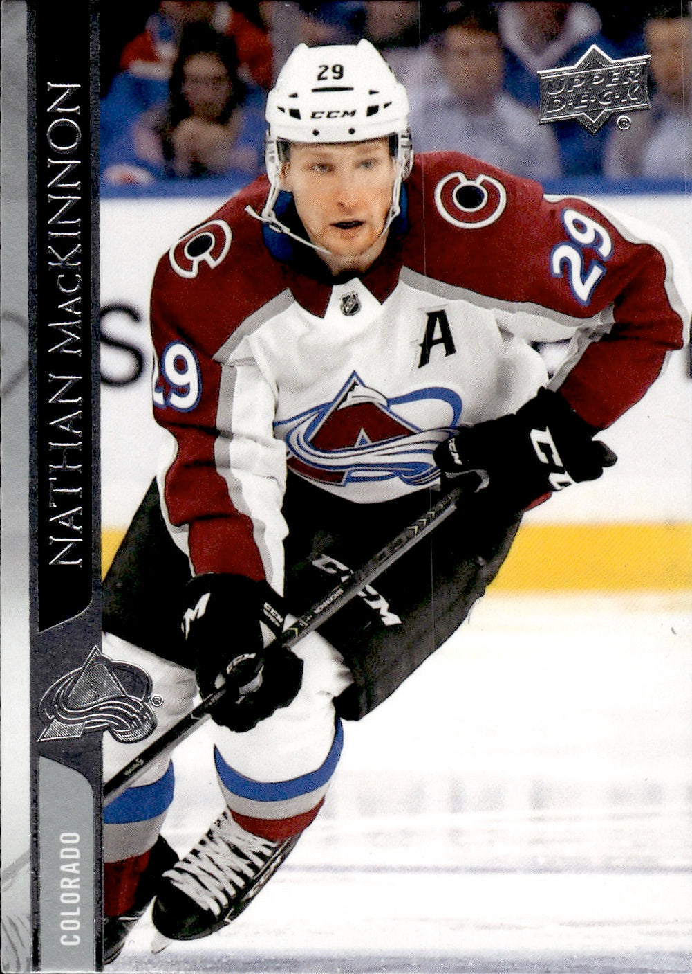 2020-21 Upper Deck Series 1 Hockey #51 Nathan MacKinnon - Colorado Avalanche