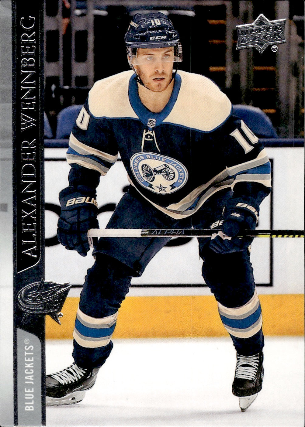 2020-21 Upper Deck Series 1 Hockey #56 Alexander Wennberg - Columbus Blue Jackets