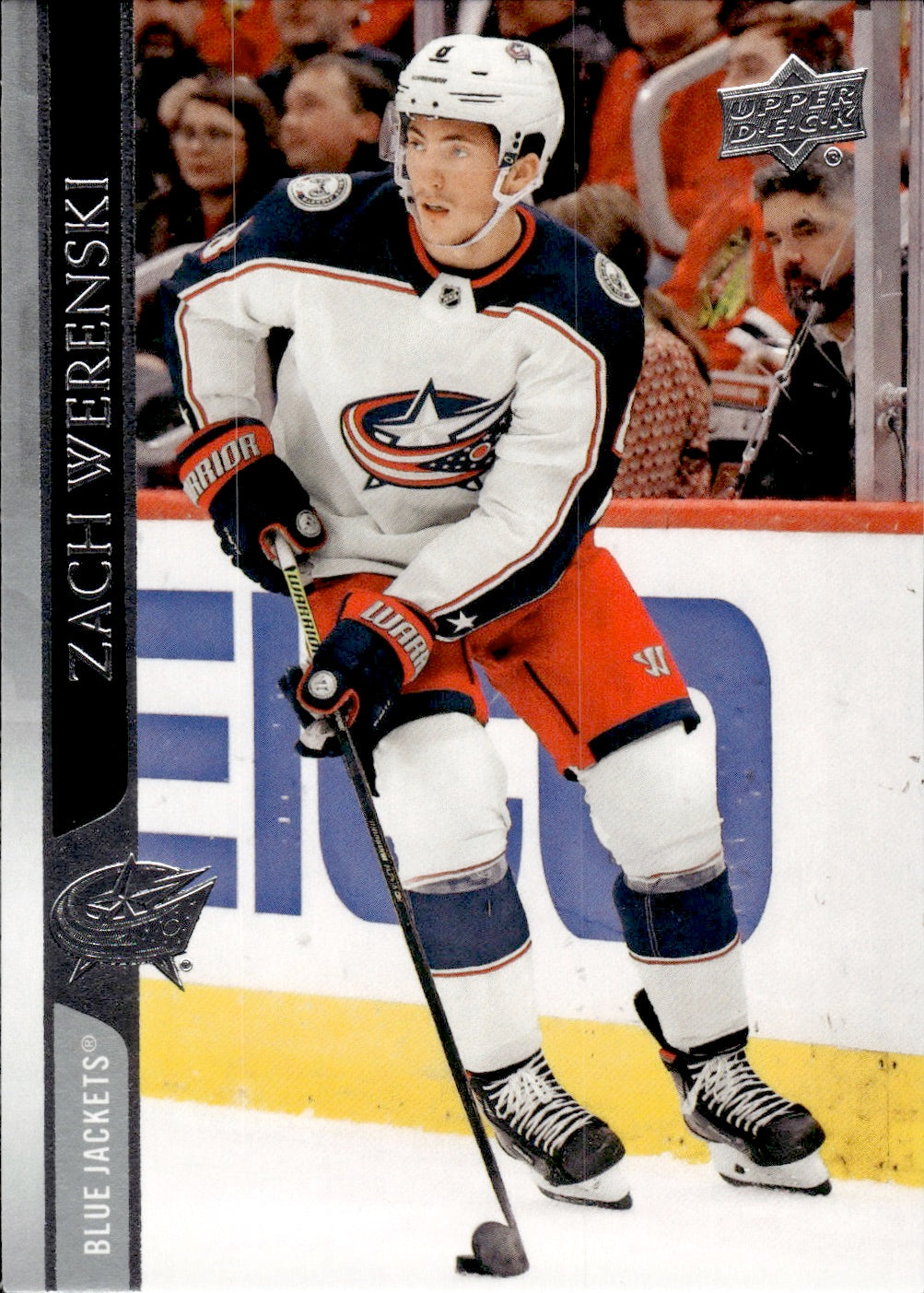 2020-21 Upper Deck Series 1 Hockey #57 Zach Werenski - Columbus Blue Jackets