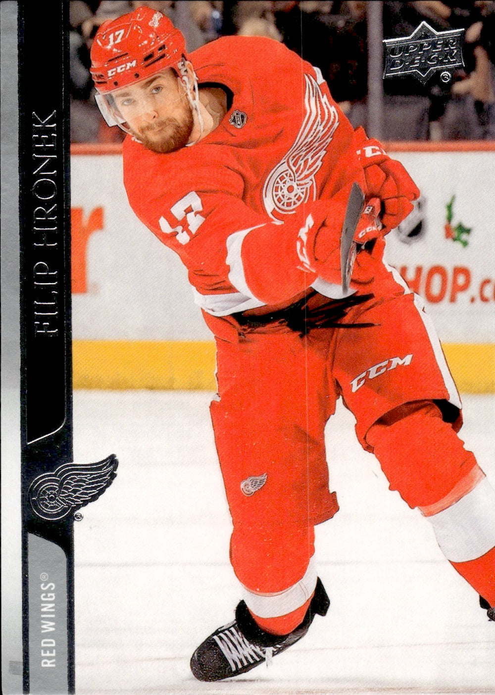 2020-21 Upper Deck Series 1 Hockey #66 Filip Hronek - Detroit Red Wings