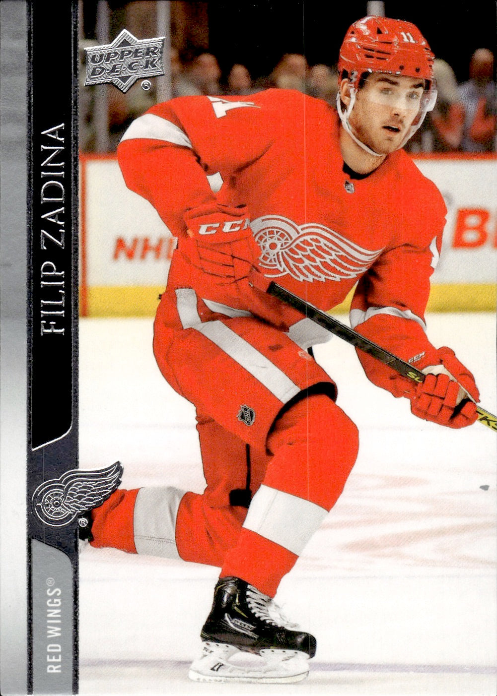 2020-21 Upper Deck Series 1 Hockey #69 Filip Zadina - Detroit Red Wings