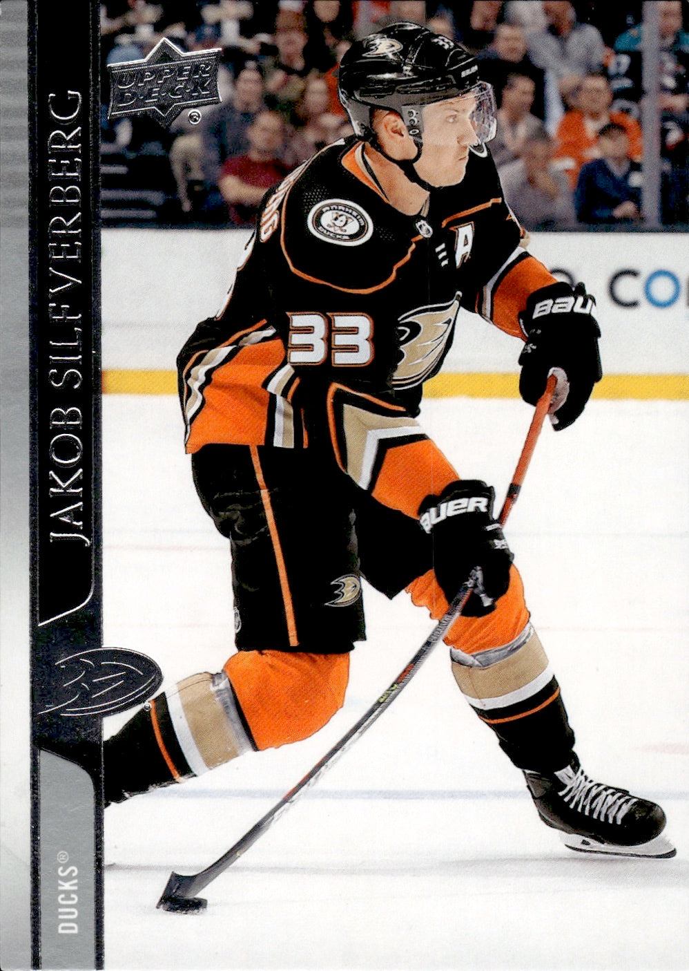 2020-21 Upper Deck Series 1 Hockey #6 Jakob Silferberg - Anaheim Ducks