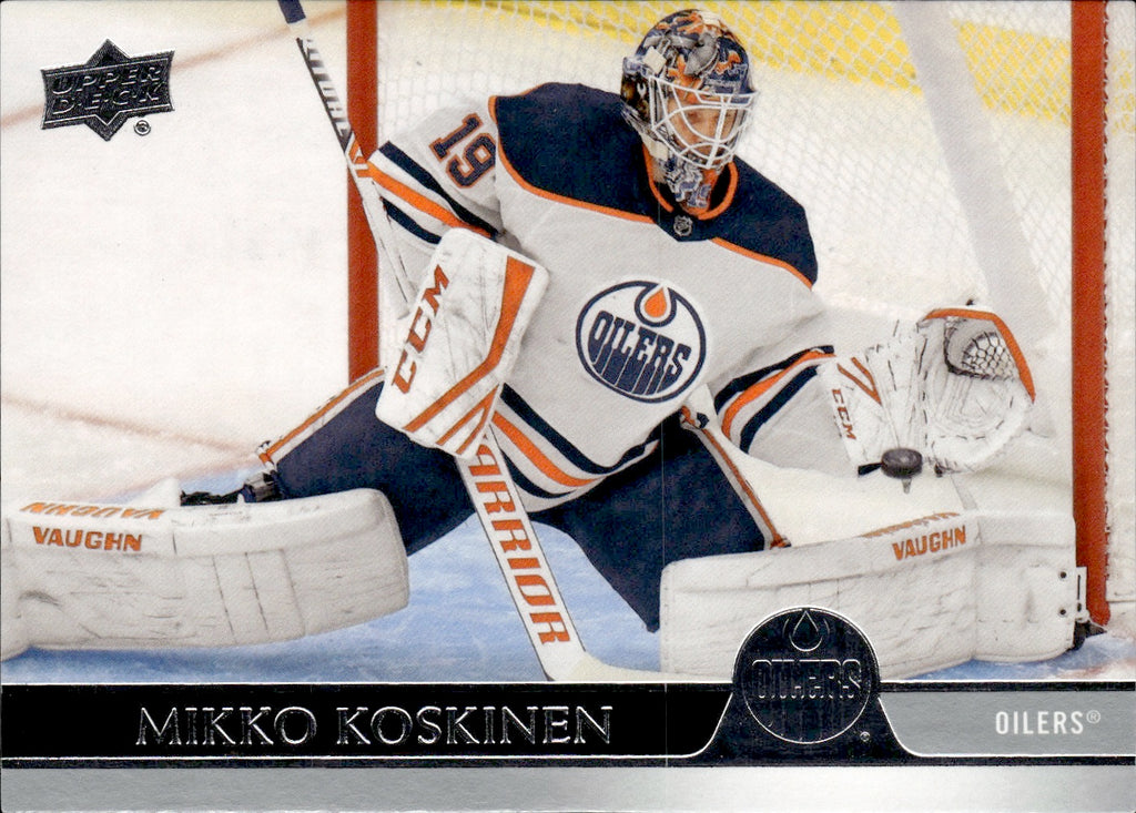 2020-21 Upper Deck Series 1 Hockey #72 Mikko Koskinen - Edmonton Oilers