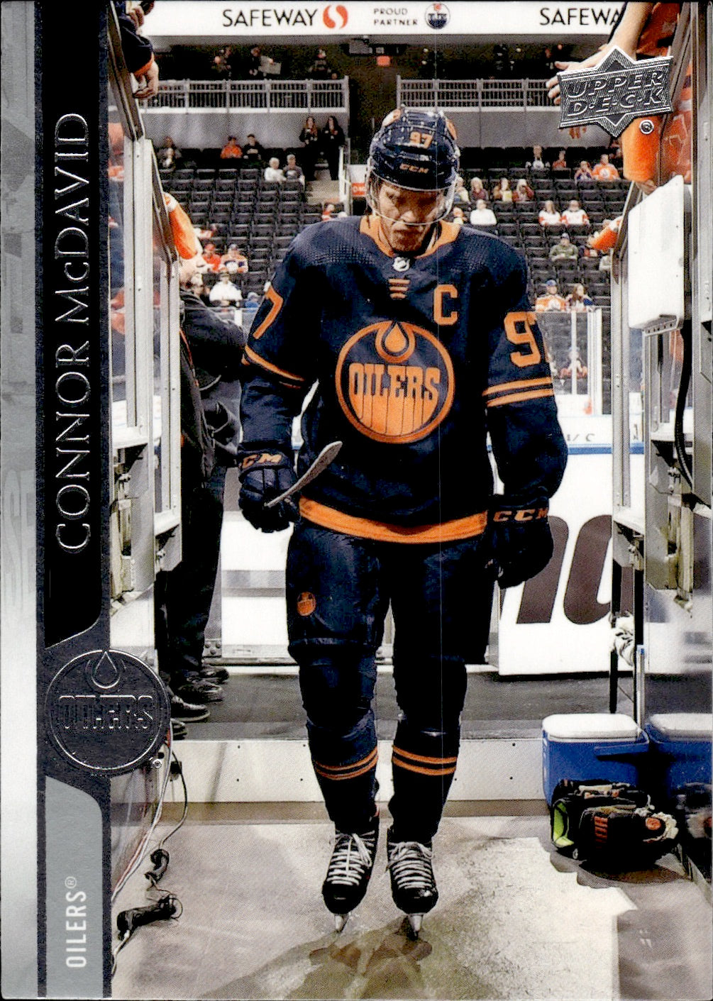 2020-21 Upper Deck Series 1 Hockey #73 Connor McDavid - Edmonton Oilers