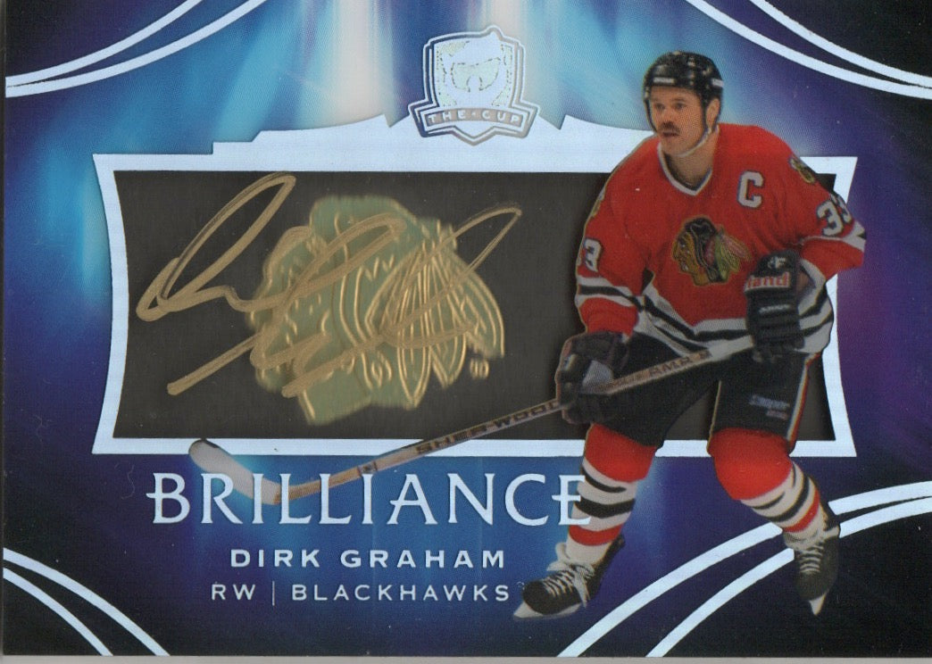 2020-21 Upper Deck The Cup - Brilliance #B-DG Dirk Graham - Chicago Blackhawks