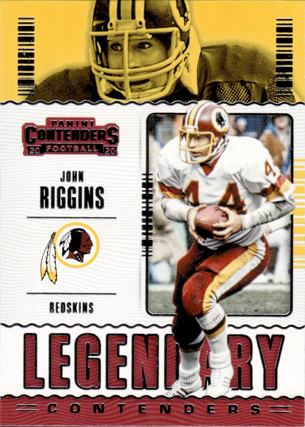 2020 Panini Contenders Football Legendary Contenders #LC-JRI John Riggins - Washington Chiefs